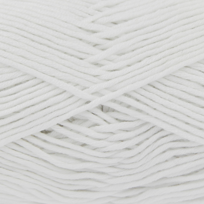 King Cole Bamboo Cotton DK-030-530-White Machine washable
