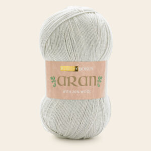 Sirdar hayfield bonus Aran with wool F119-813 Croft grey