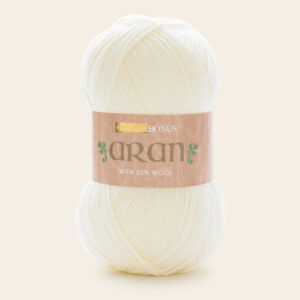 Sirdar hayfield bonus Aran with wool F119-962 Ivory Aran