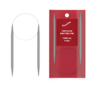 78541 Whitecroft Circular Knitting Pins Aluminium 4.00mm
