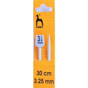 P32606 3.25mm 30cm knitting needle-pony