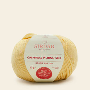 Sirdar Cashmere Merino Silk DK 50g F005-0413 Morning Yellow