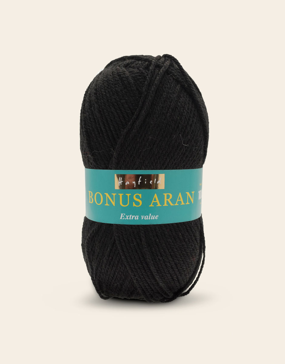 Sirdar Hayfield Bonus Aran F236-0965 Black
