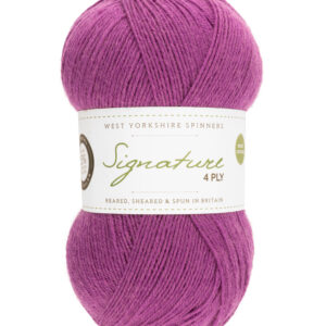 WYS Signature 4ply 735 Blackcurrent Bomb