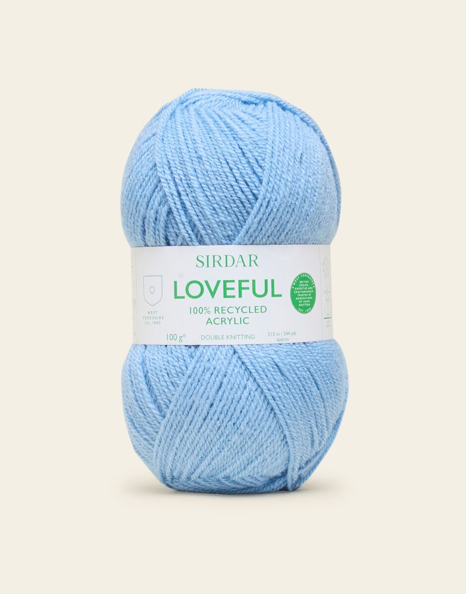 Sirdar Loveful Recycled DK Sky F260-0109