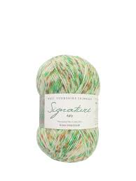 West Yorkshire Spinners WYS Signature 4ply Butterflies collection Green Hairstreak 1246