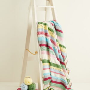 The Sweet Blossom Blanket Crochet Along, in Hayfield Bonus DK Yarn pack and pattern