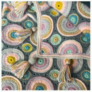 Jane Crowfoot Janie Crow Magic Circles Blanket Skimming Stones Stylecraft Yarn Pack