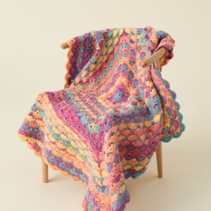 Hayfield Spirit Chunky 10868 Crochet Cloud Blanket