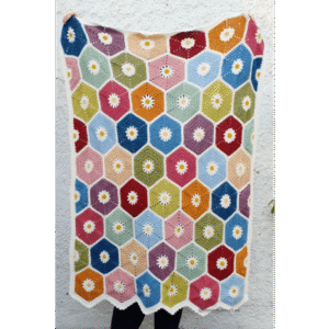 Meema Makes Emyleah Newbery Hexadaisy Blanket Yarn Pack Stylecraft Special DK