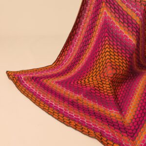 10931 Spectrum Crochet Blanket