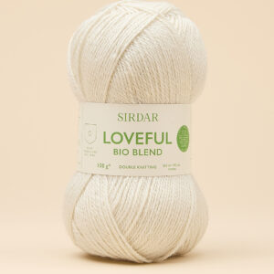 Sirdar Loveful Bio Blend DK F264-010 Supercharged White