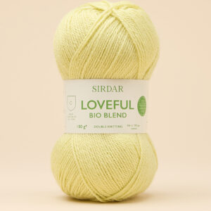 Sirdar Loveful Bio Blend DK F264-0102 Energised Lemon