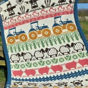Rosina Plane (Rosina Crochets) - Harmony Farm CAL - Arable Blanket (Stylecraft Yarn Pack)