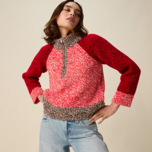 10945 Couple Zip-Up Sweater img3
