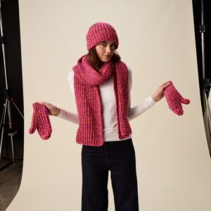 10955 Together Hat, Scarf & Mitts img1